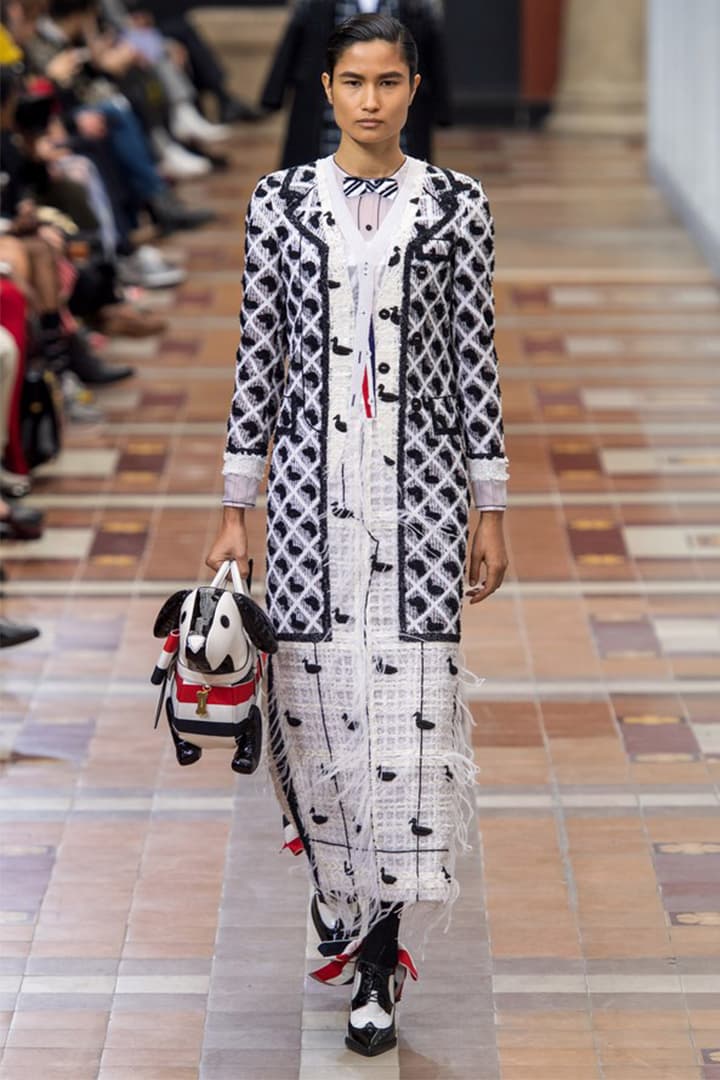 thom-browne FW2019 PFW runway