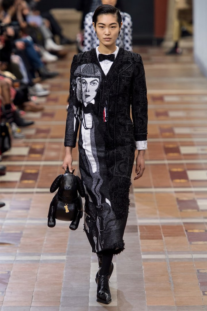 thom-browne FW2019 PFW runway