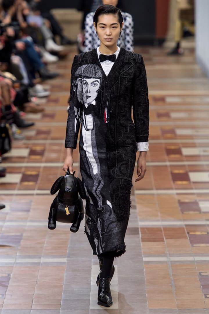 thom-browne FW2019 PFW runway