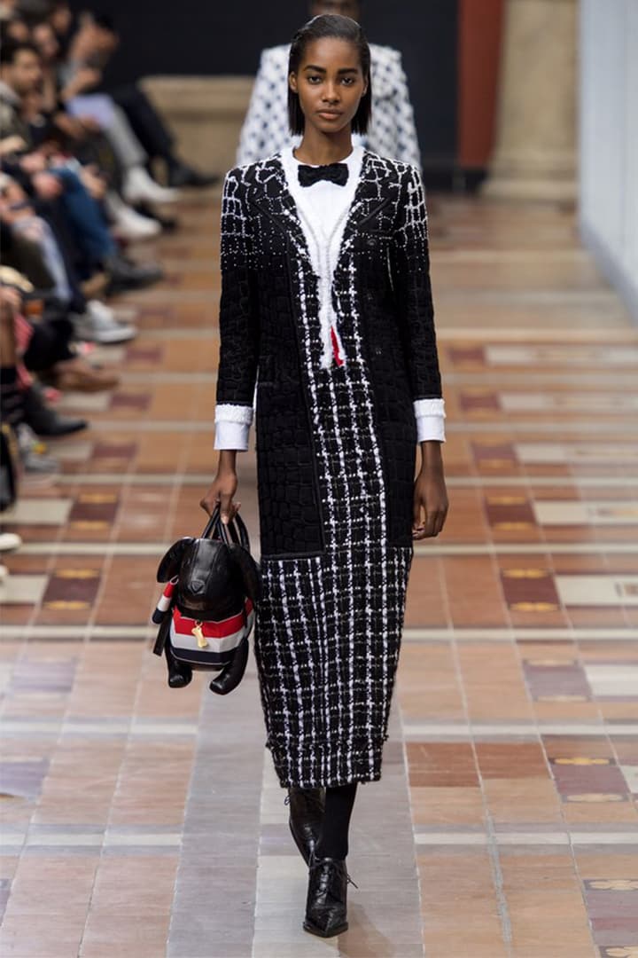 thom-browne FW2019 PFW runway