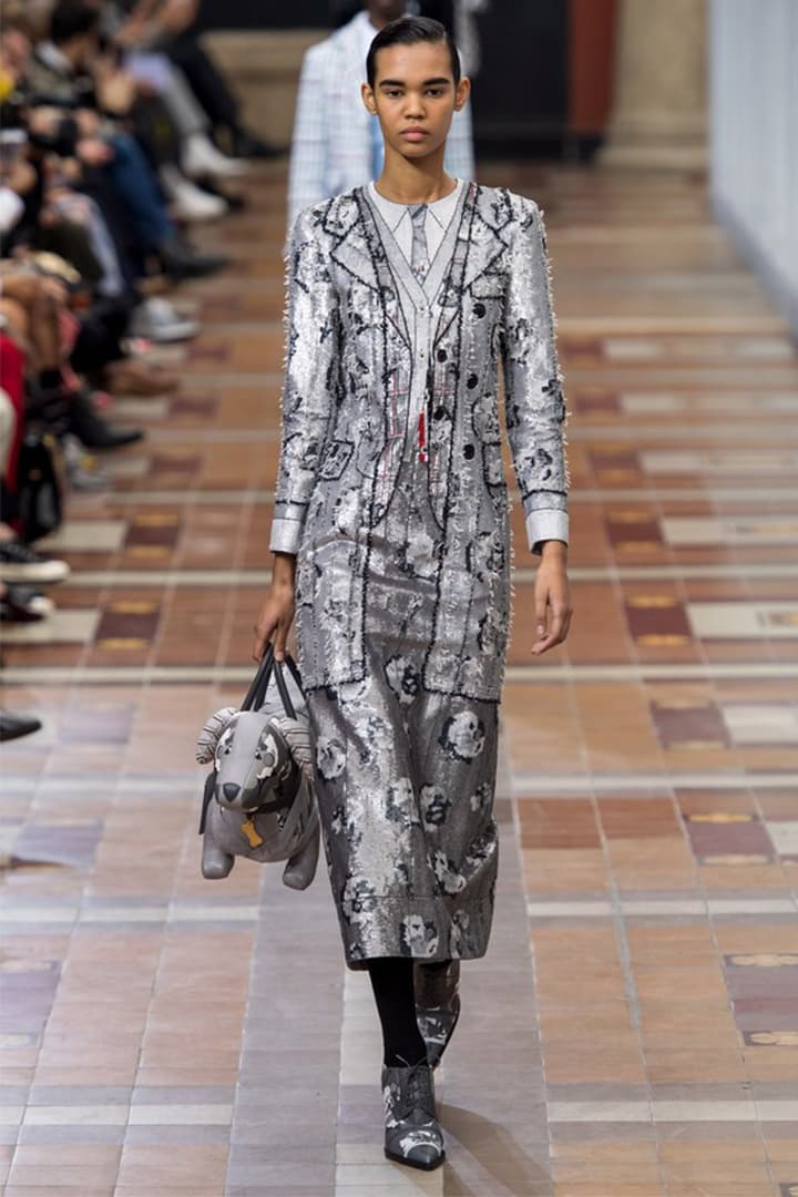 thom-browne FW2019 PFW runway