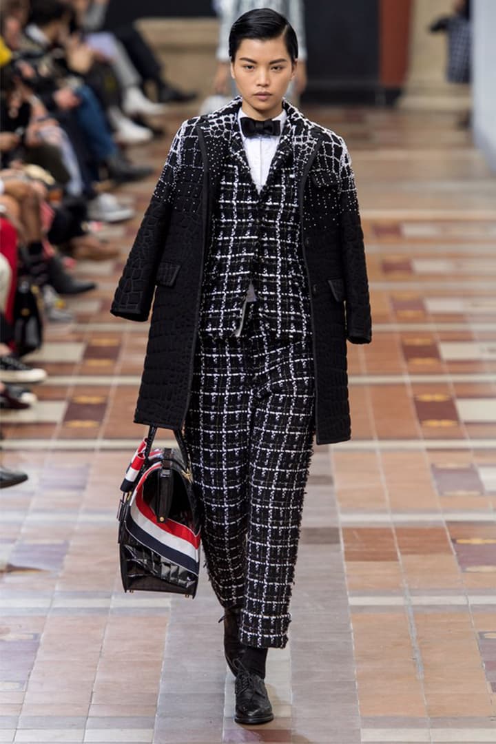 thom-browne FW2019 PFW runway