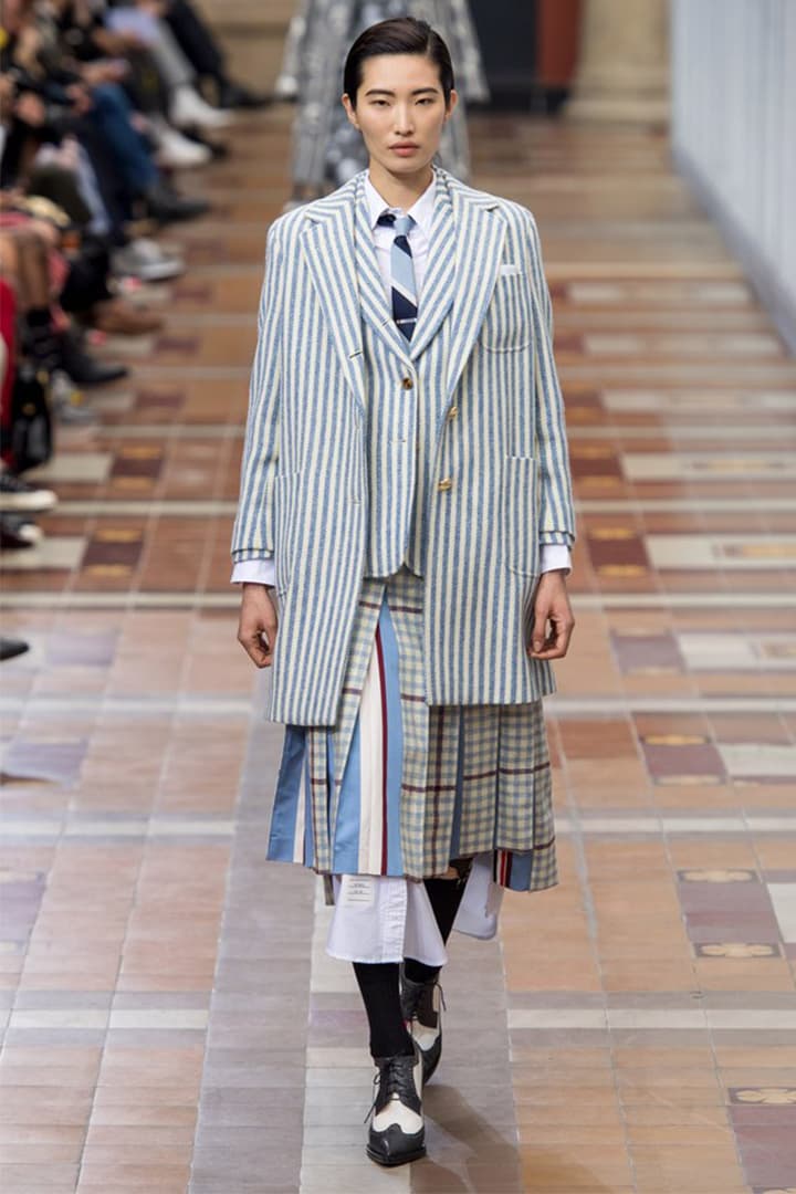 thom-browne FW2019 PFW runway