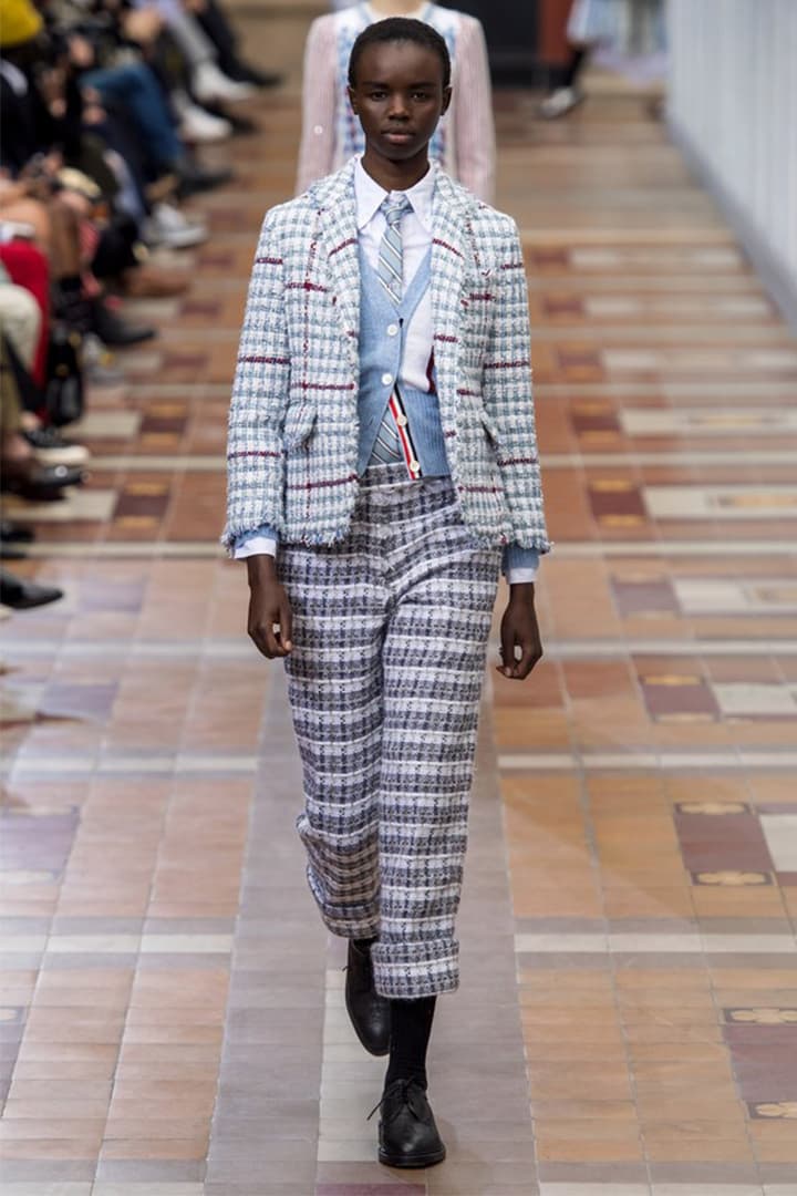 thom-browne FW2019 PFW runway