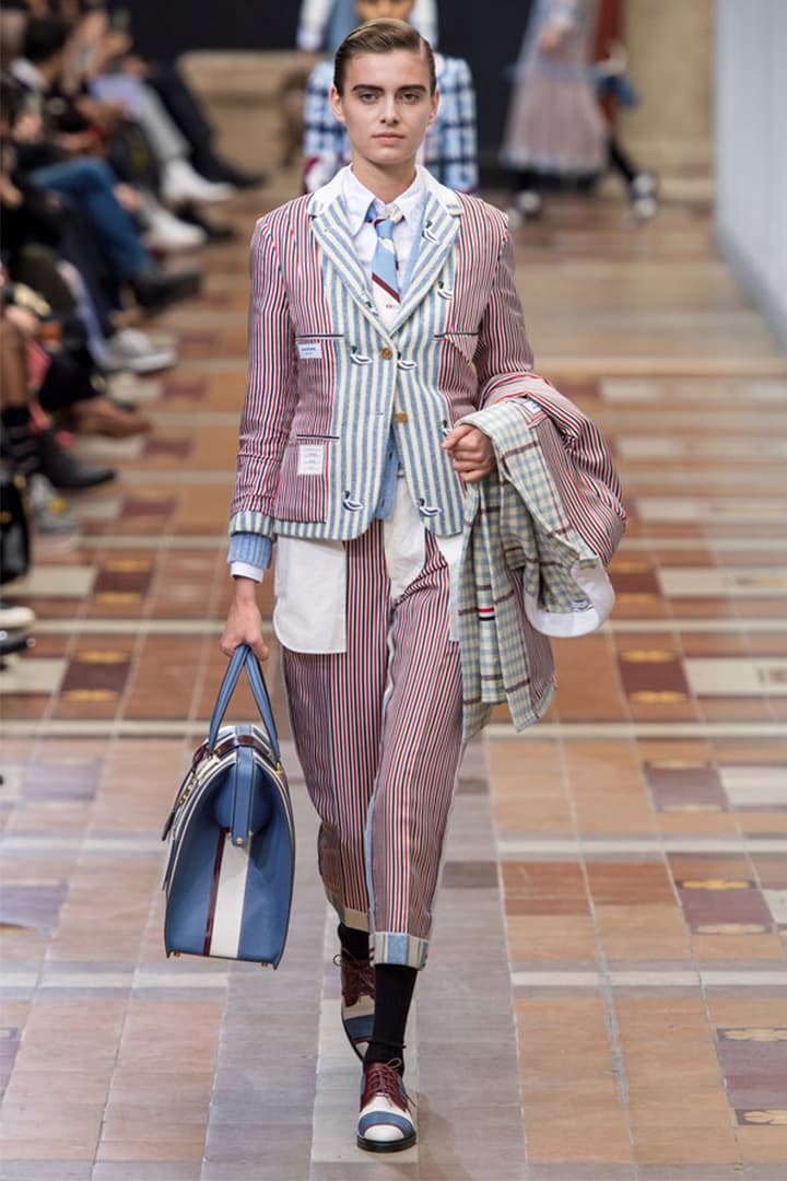 thom-browne FW2019 PFW runway