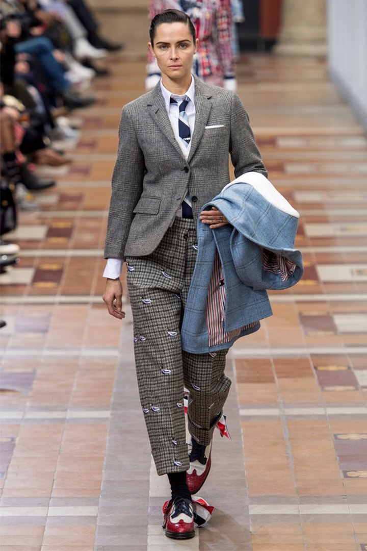thom-browne FW2019 PFW runway