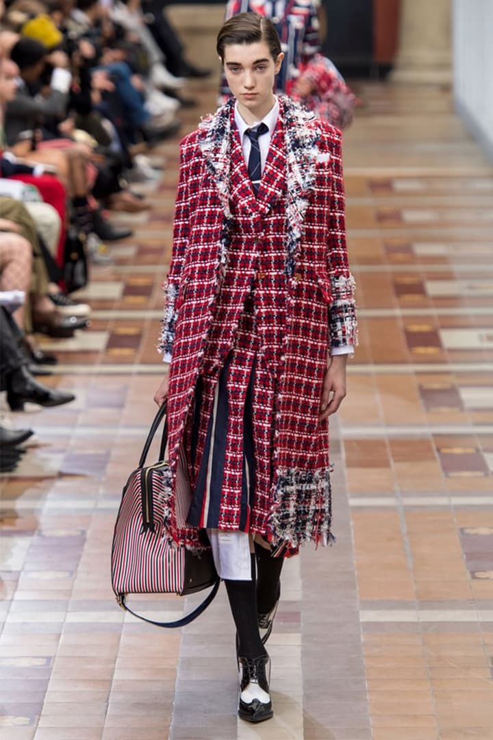 thom-browne FW2019 PFW runway