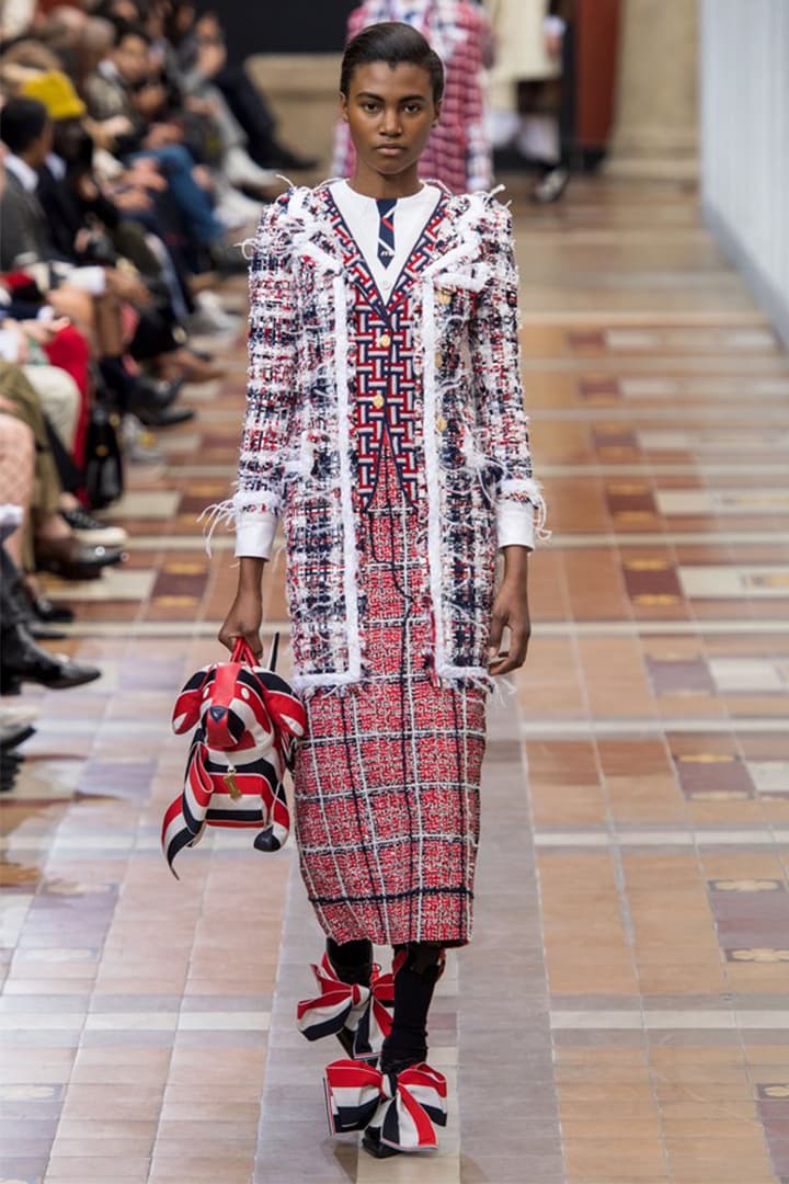 thom-browne FW2019 PFW runway