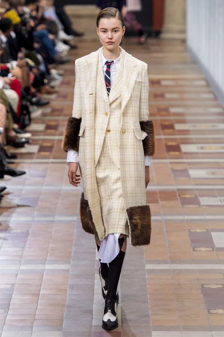 thom-browne FW2019 PFW runway