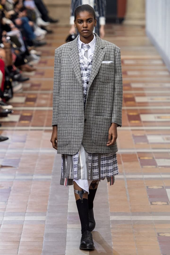 thom-browne FW2019 PFW runway
