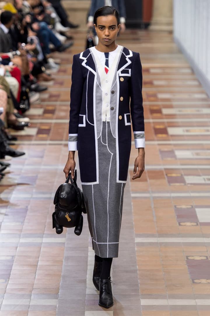 thom-browne FW2019 PFW runway