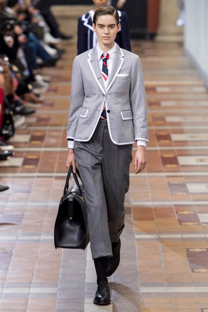thom-browne FW2019 PFW runway
