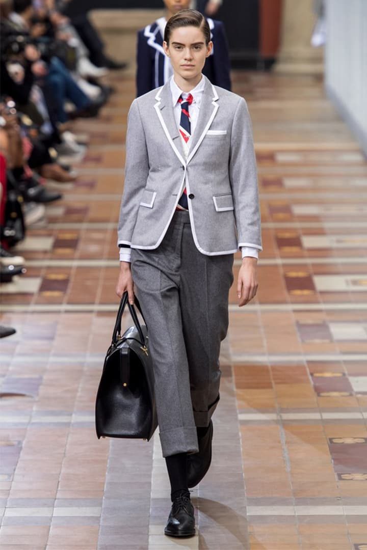 thom-browne FW2019 PFW runway