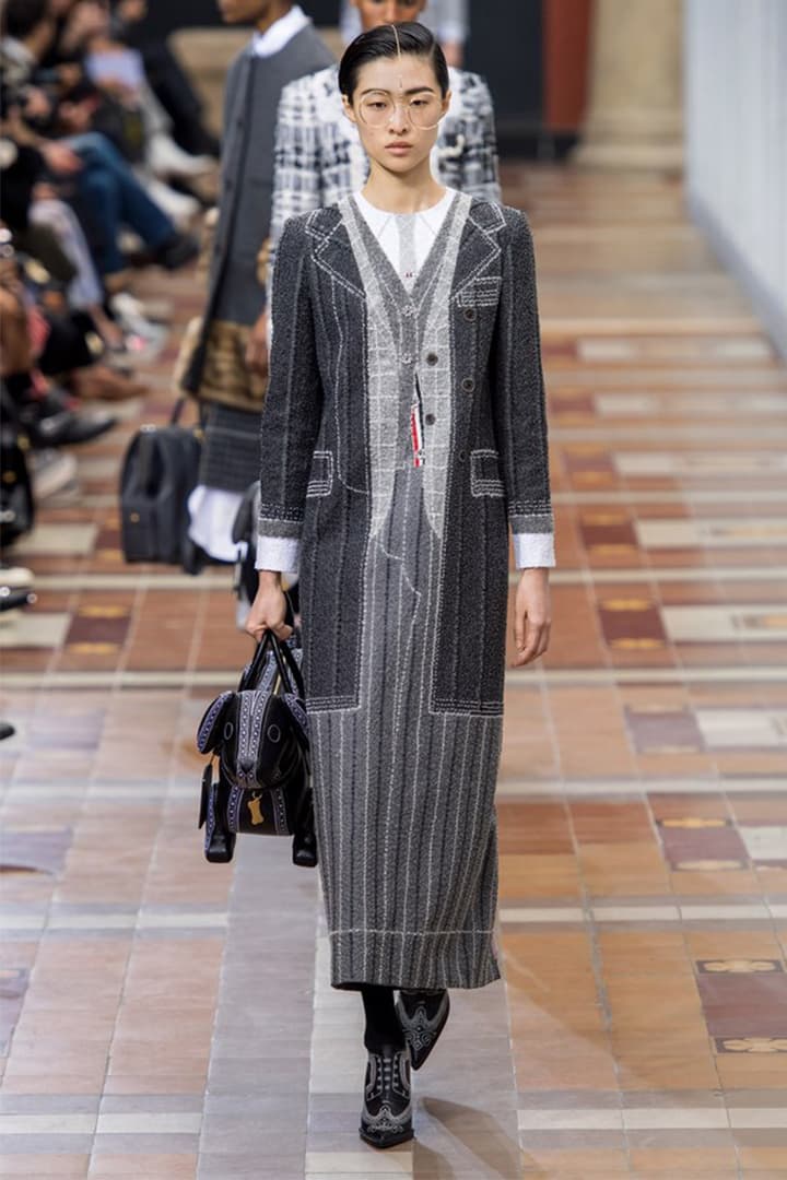 thom-browne FW2019 PFW runway