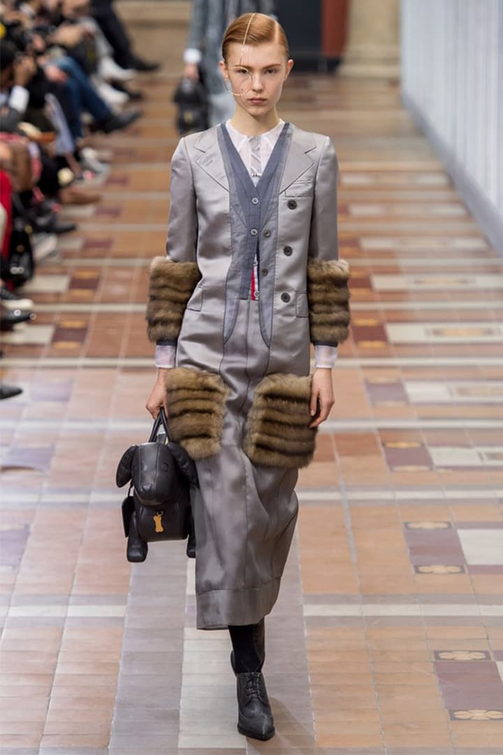 thom-browne FW2019 PFW runway