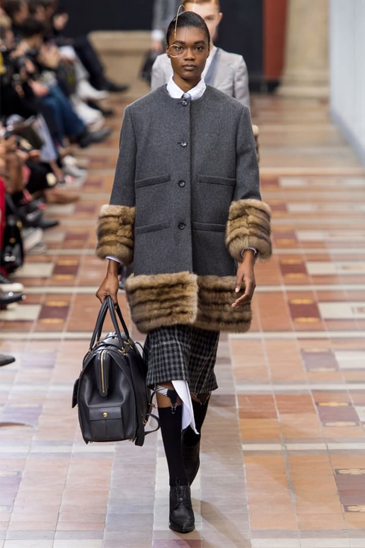 thom-browne FW2019 PFW runway