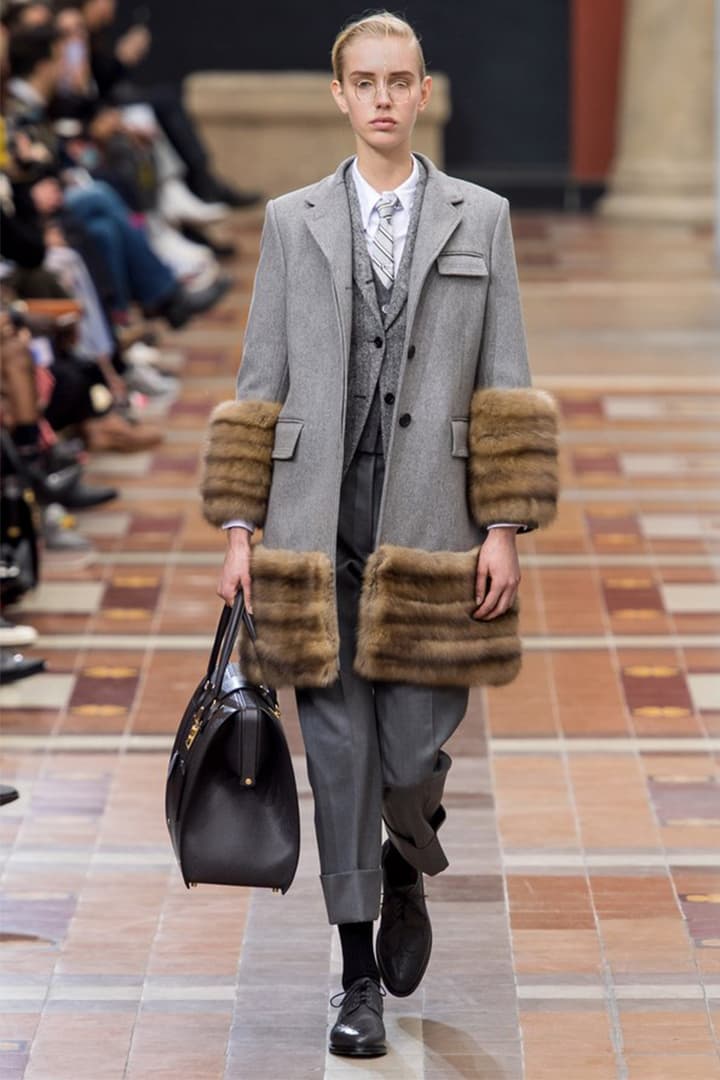 thom-browne FW2019 PFW runway