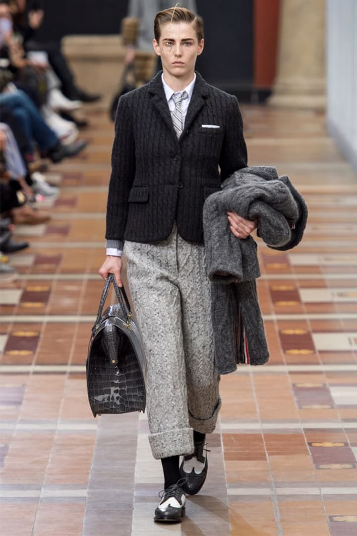 thom-browne FW2019 PFW runway