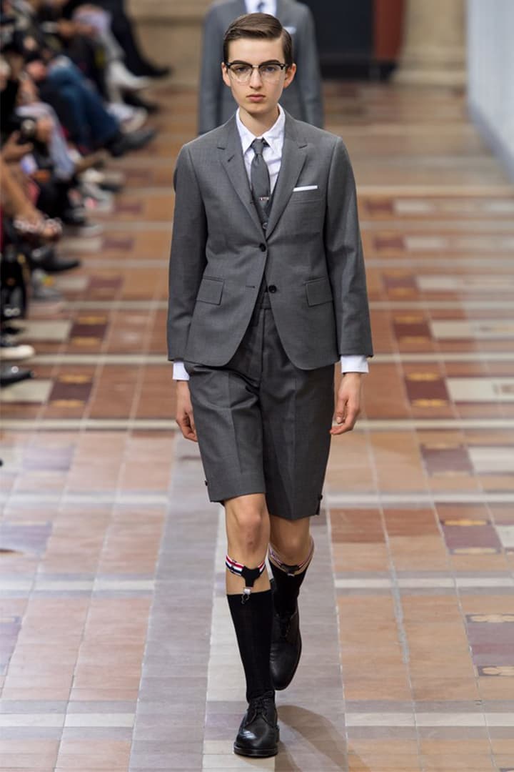 thom-browne FW2019 PFW runway