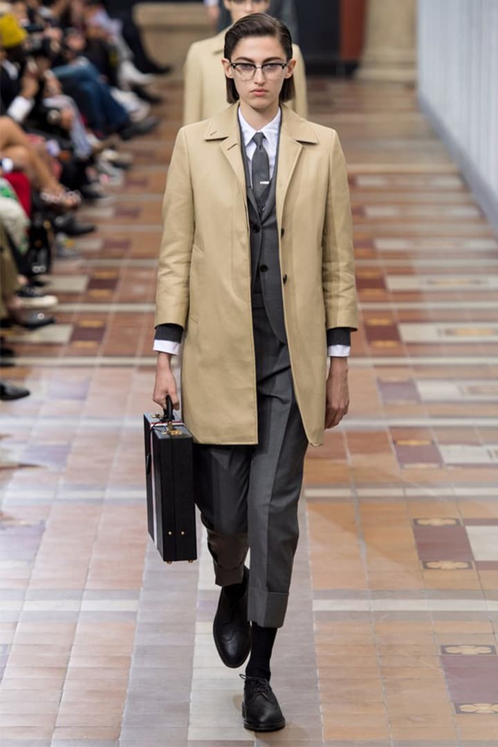 thom-browne FW2019 PFW runway