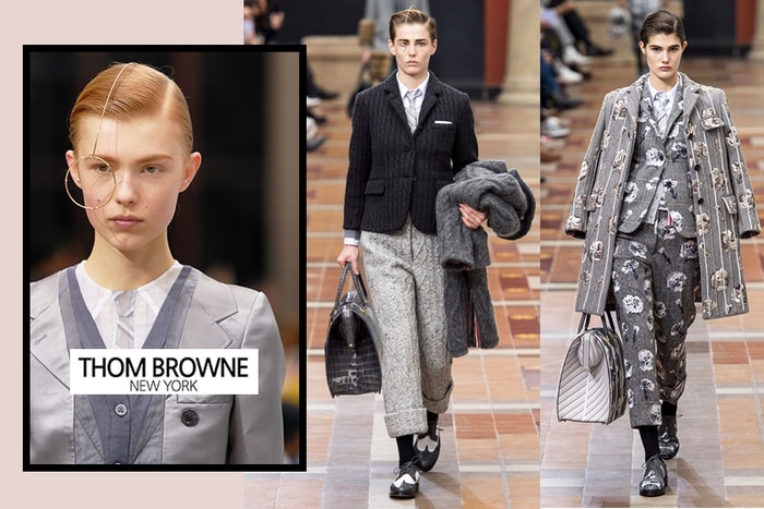 #PFW：經典西裝演變出玩味設計，Thom Browne 時尚又帥氣的系列登場！
