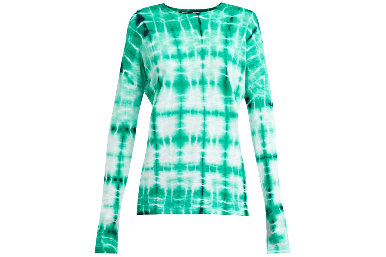 proenza schouler tie-dye shirt