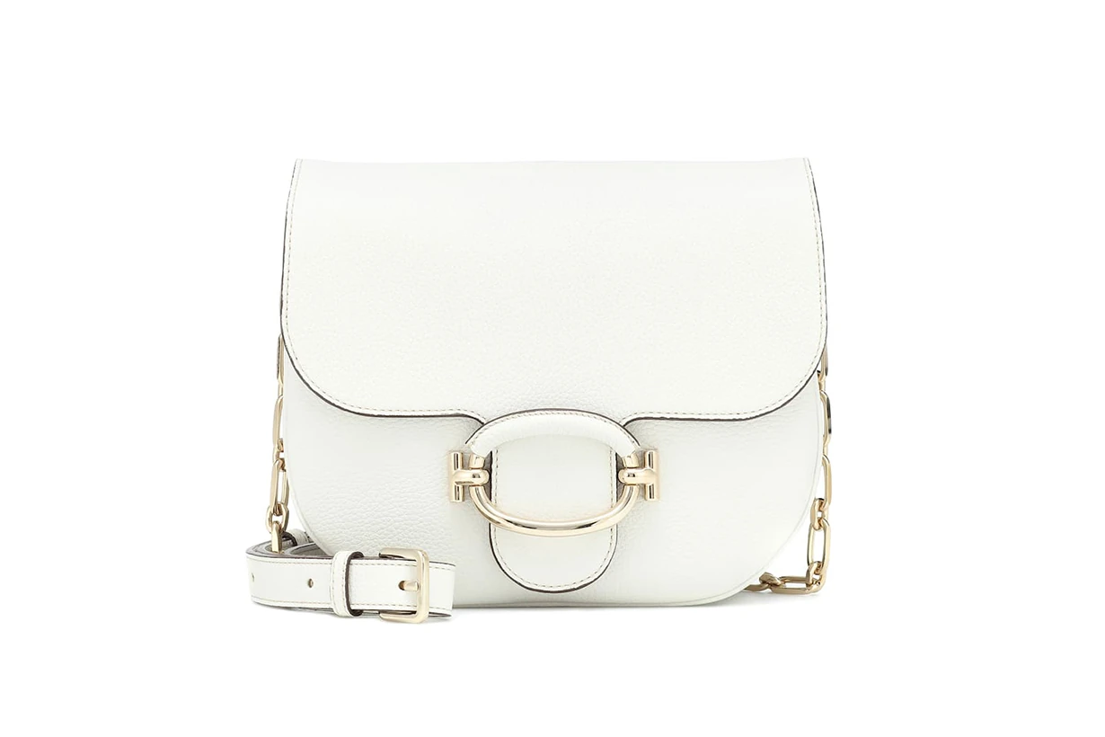 TOD'S T Ring Mini Leather Shoulder Bag