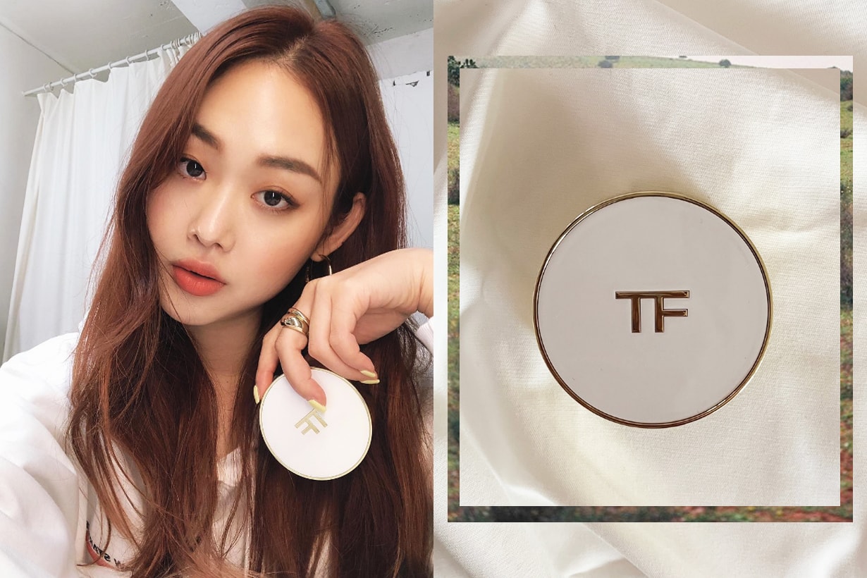 Tom Ford GLOW TONE UP FOUNDATION SPF 45 HYDRATING CUSHION COMPACT Cushion Foundation glowy skin cosmetics makeup korean girls