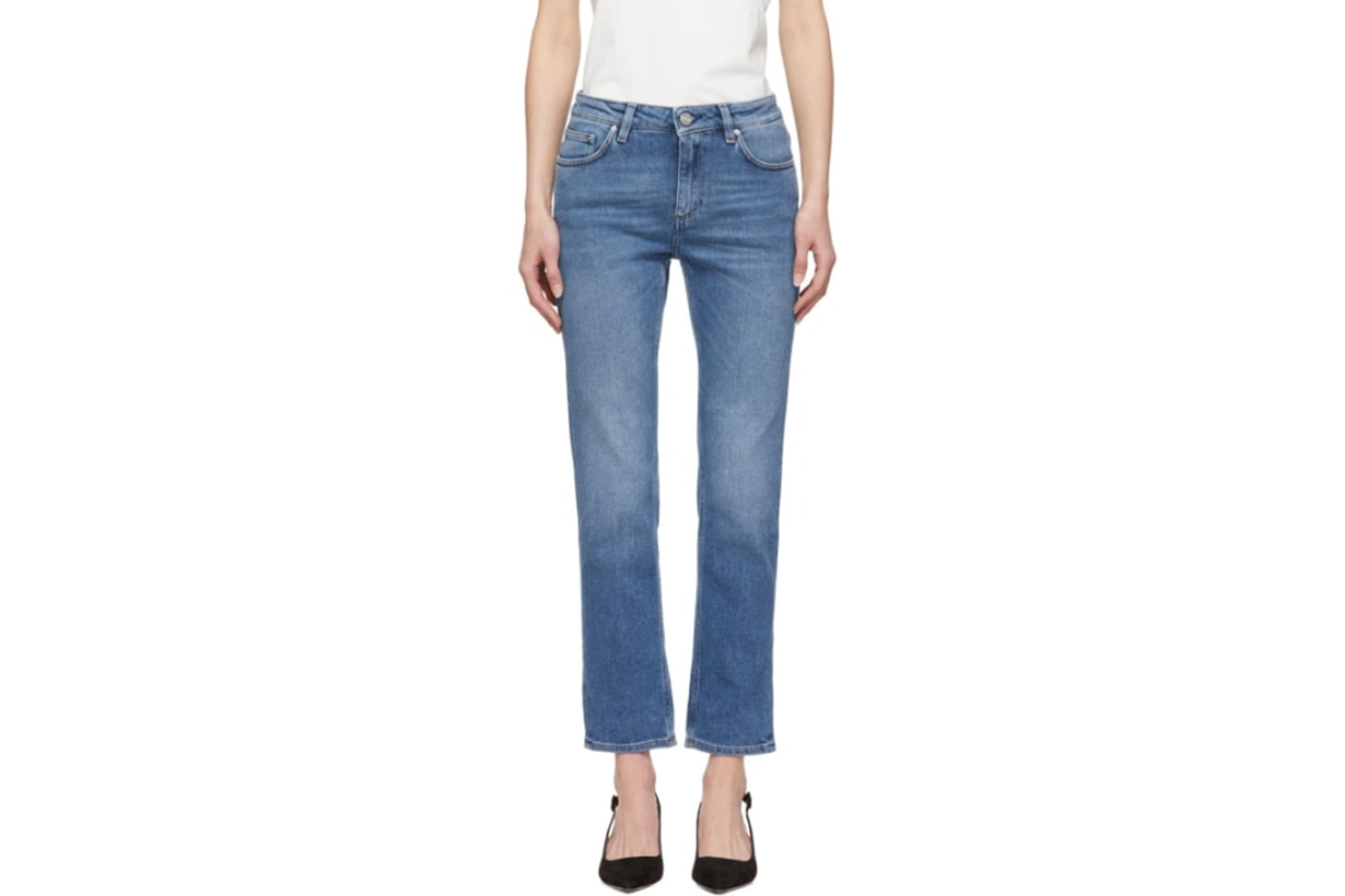 Totême Blue Straight Jeans