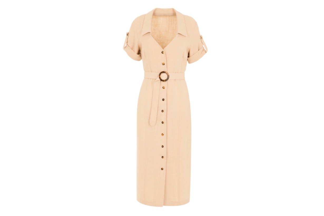 Usisi Daryl Linen Dress