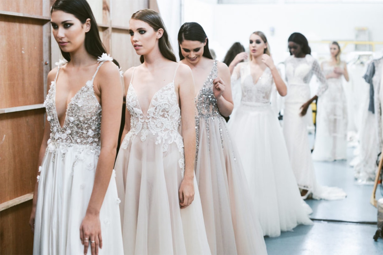 Bridal Runway Backstage