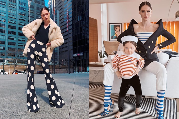 完美複製媽媽架勢：超模 Coco Rocha 的 4 歲女兒，小小年紀就繼承「Pose 女王」稱號！