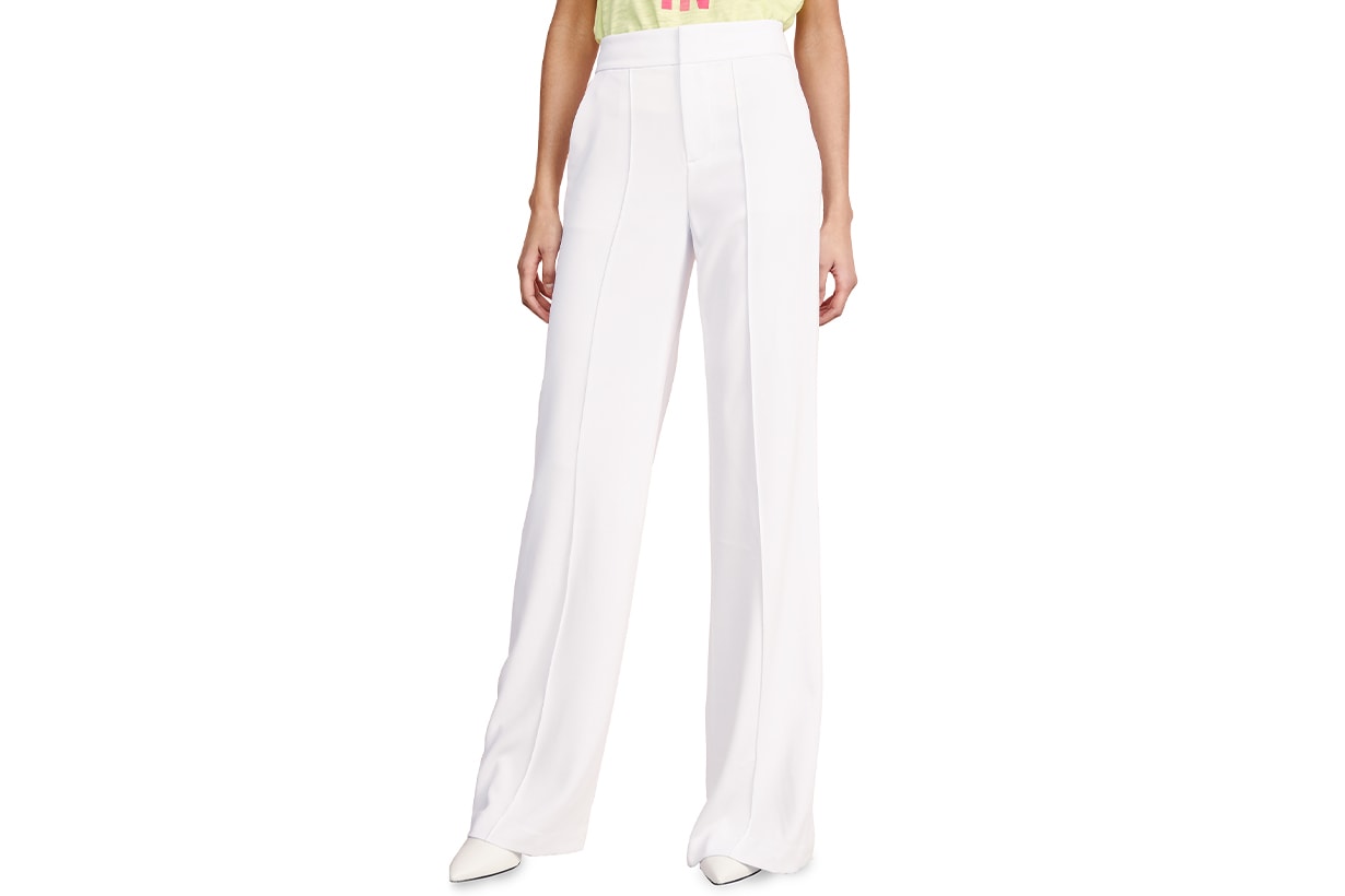 alice + olivia wide leg pants