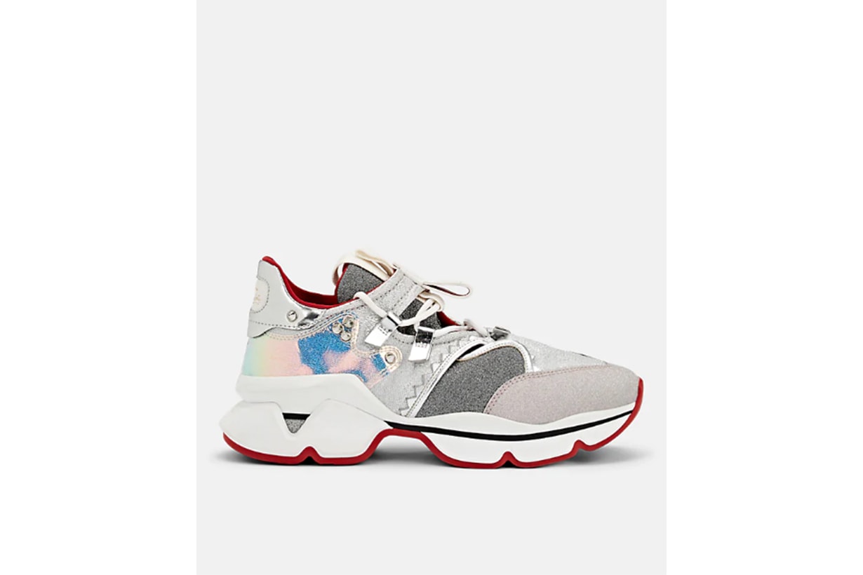 Women's Red Runner Donna Flat Sneakers
