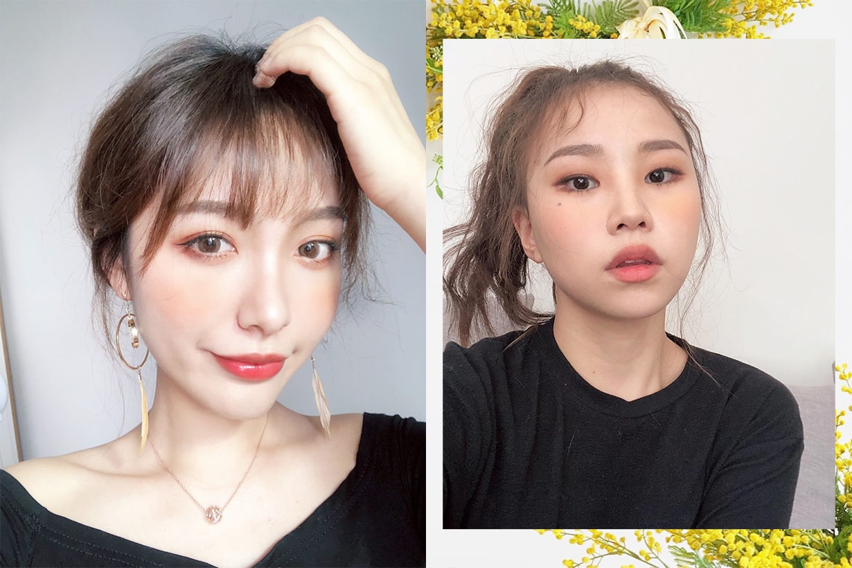 Yellow blush trend Canmake Saem Saemmul Judydoll Japanese korean girls makeup beauty trend