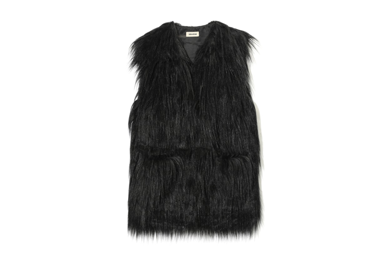 ZADIG & VOLTAIRE Fete Yeti Fluffy Vest