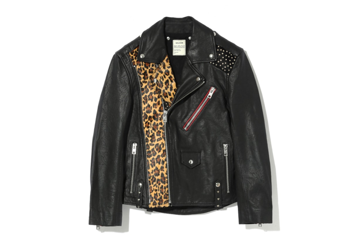 ZADIG & VOLTAIRE Liya Patch Leather Jacket