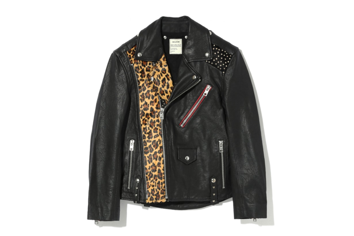 Zadig & Voltaire Liya Patch Leather Jacket