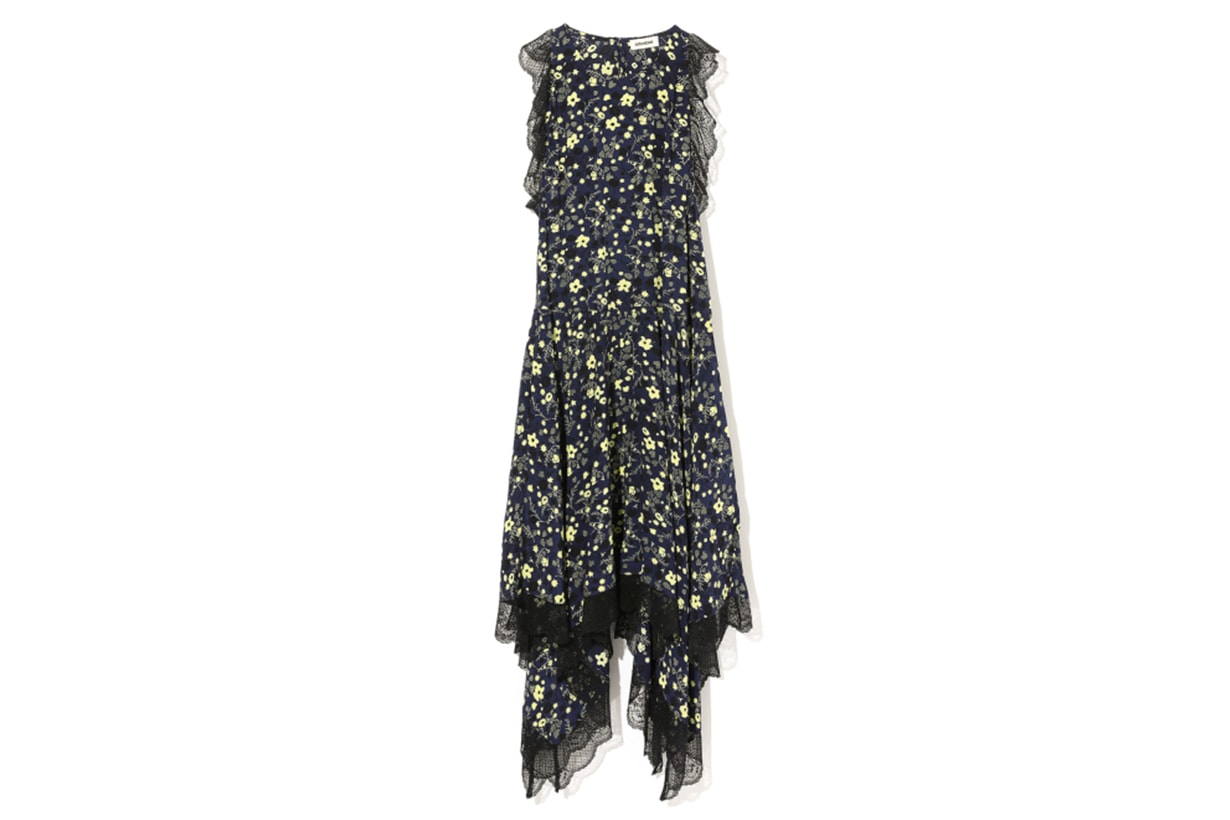 ZADIG & VOLTAIRE Retro Flower Print Dress