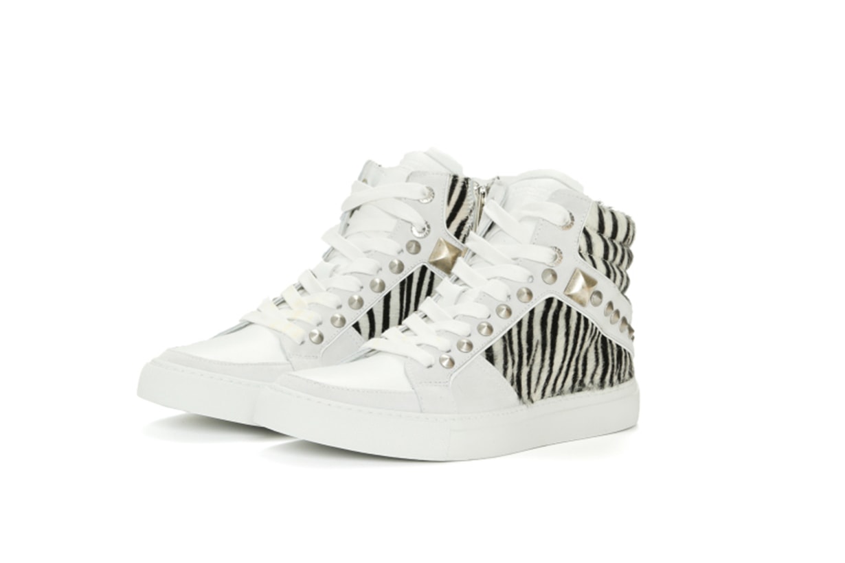 ZADIG & VOLTAIRE ZV1747 Mid Safari Sneakers