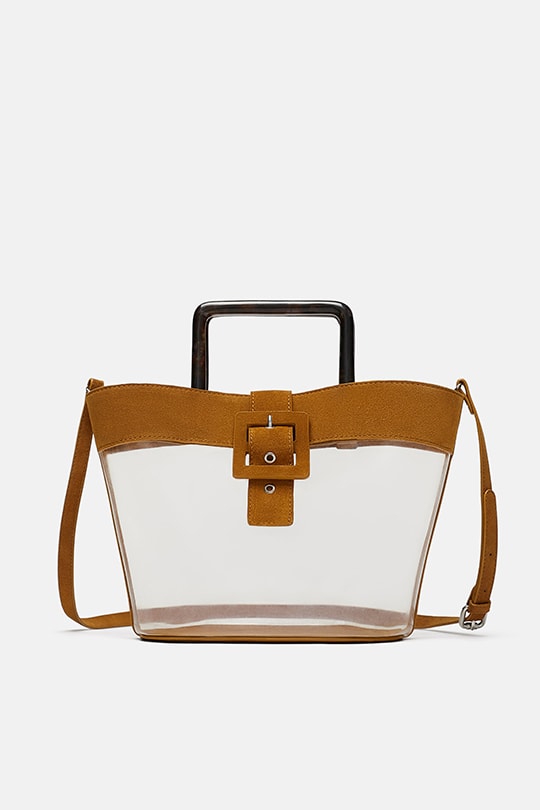 ZARA HANDBAGS PVC