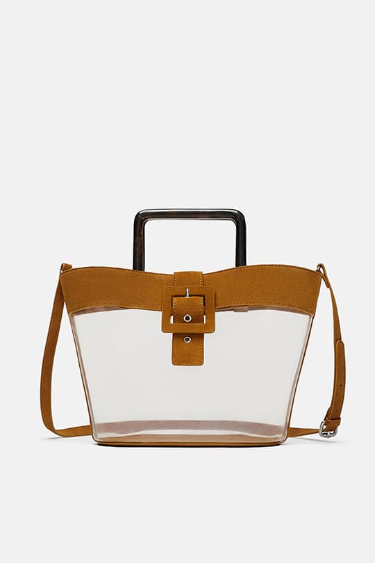 ZARA HANDBAGS PVC