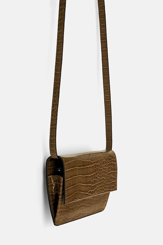 ZARA HANDBAGS leather crossbody