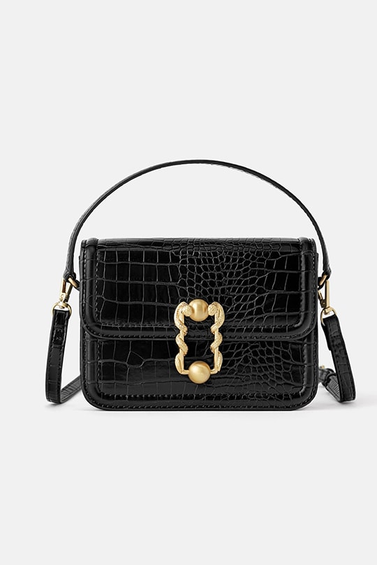 ZARA HANDBAGS black