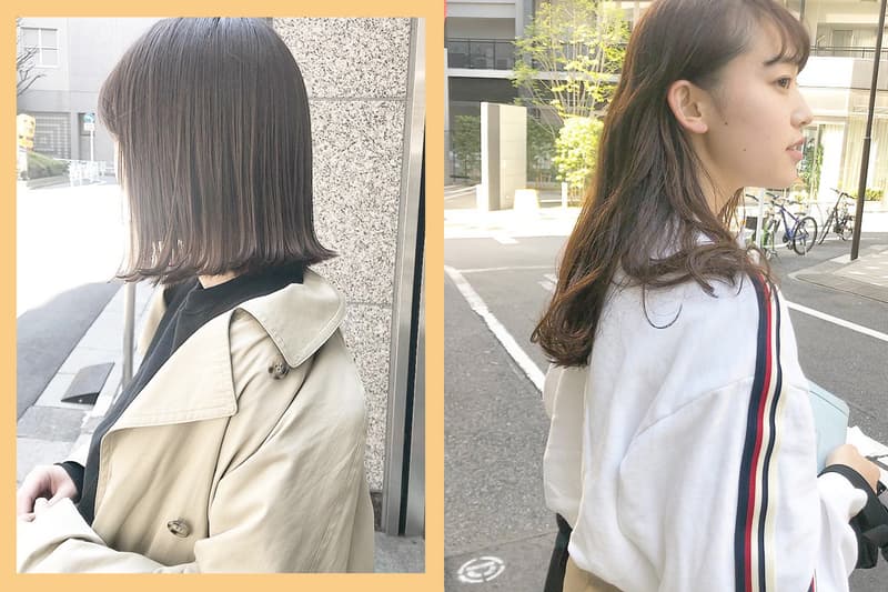 japanese girl salon spring summer dye color