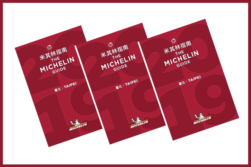 Michelin Guide Taipei 2019 All Starred establishments Selection