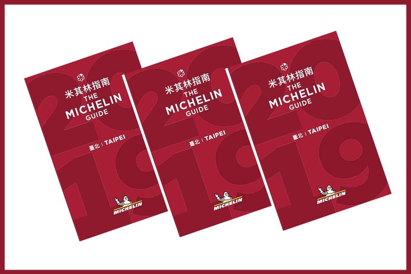 Michelin Guide Taipei 2019 All Starred establishments Selection
