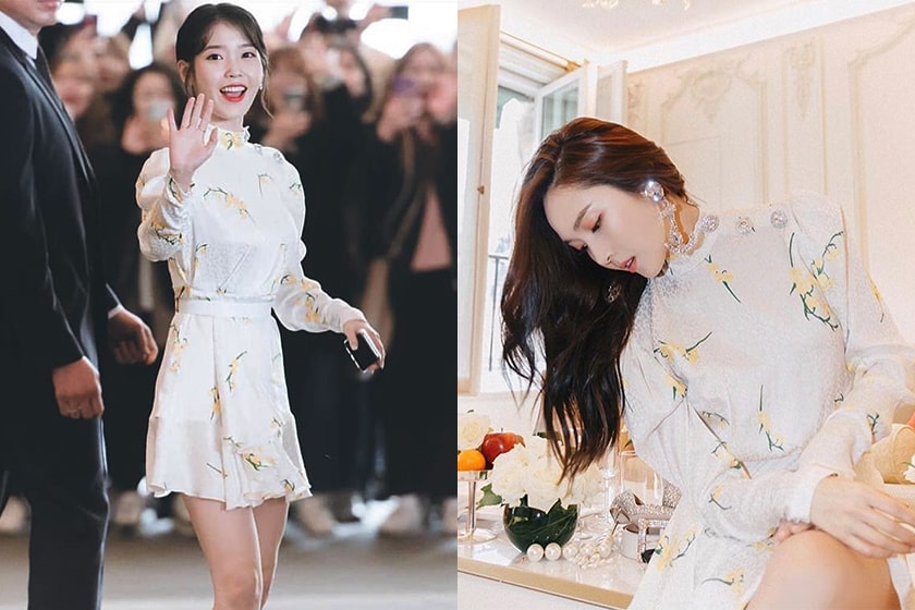 IU Red Velvet Irene Jessica Jung Same Alessandra Rich Dress