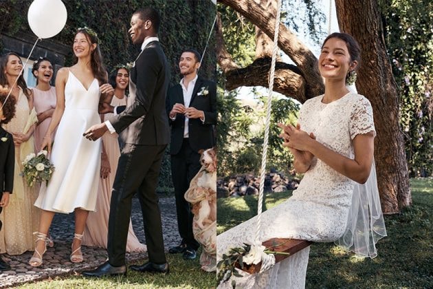 H&M Beautiful Affordable Wedding Dress Collection 2019