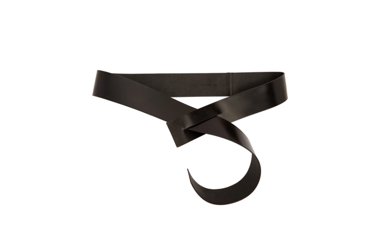 Ann Demeulemeester Black Large Kenya Belt